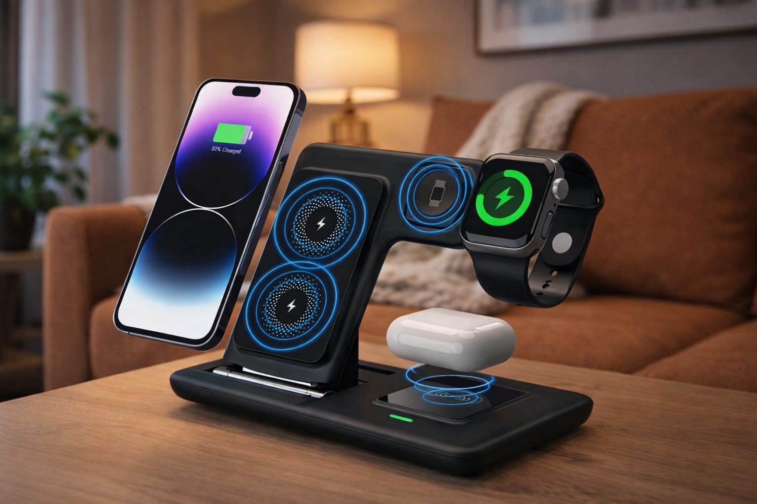 3-in-1 Wireless Charging Station